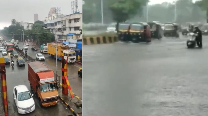 मुंबई में मूसलाधार बारिश के कारण पानी-पानी हुईं सड़कें, अंधेरी सब-वे बंद, NDRF की 8 टीमें तैनात