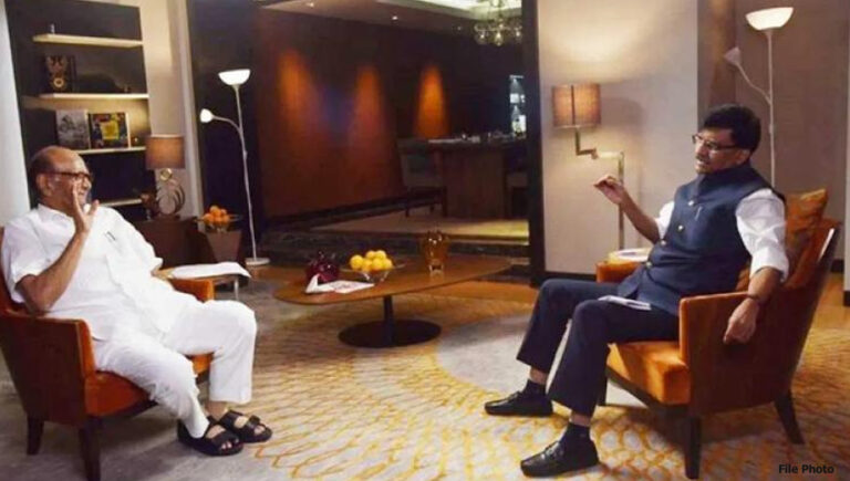 संजय राउत ने की शरद पवार से मुलाकात, मीडिया से नहीं की कोई बात!