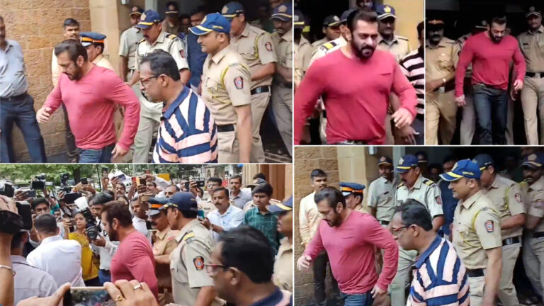 मुंबई पुलिस कमिश्नर से मिले अभिनेता सलमान खान, वजह का नहीं हुआ खुलासा