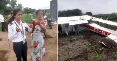 पुणे में ट्रेनी विमान की खेत में क्रैश लैंडिंग, 22 वर्षीय महिला पायलट घायल