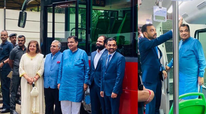 इलेक्ट्रिक हुई मुंबई की दो-मंजिला एसी बस, केंद्रीय सड़क परिवहन मंत्री नितिन गडकरी ने किया अनावरण