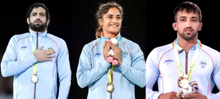 कुश्ती में भारतीय पहलवानों ने लहराया परचम; रवि दहिया, विनेश फोगाट ने जीता स्वर्ण, पूजा लाई कांसा!