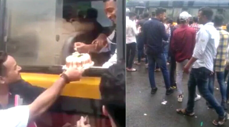 गैंगस्टर ने पुलिस वैन में केक काटकर मनाया जन्मदिन, VIDEO वायरल हुआ तो नपे पुलिसवाले