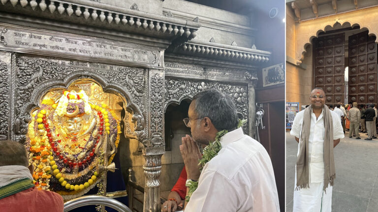 कांग्रेस सांसद कार्ति चिंदबरम ने किया कालभैरव मंदिर में दर्शन-पूजन, बोले- ईडी से डरने वाले नहीं