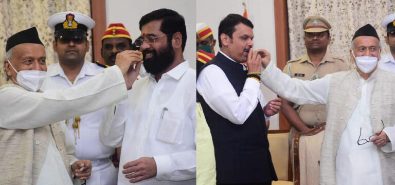 महाराष्ट्र: कल होगा शिंदे मंत्रिमंडल का विस्तार, सीएम आवास पहुंचे देवेंद्र फडणवीस