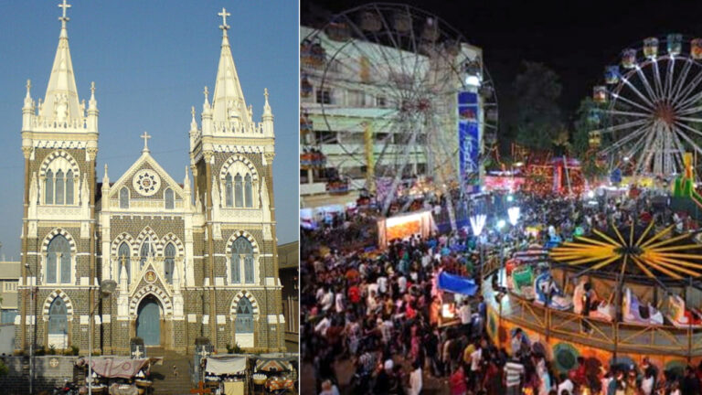 मुंबई में दो साल बाद लगा मशहूर 'माउंट मैरी' मेला, दर्शन करने रोजाना आते हैं लाखों श्रद्धालु
