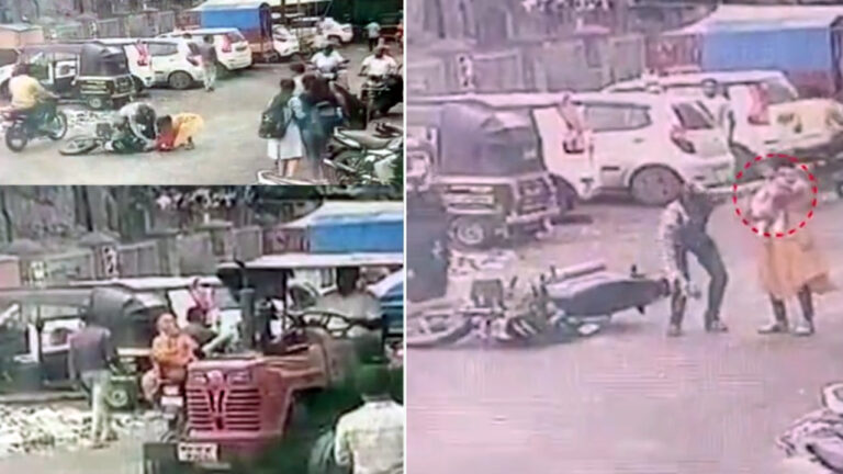 पुणे: बाइक पर बैठी मां की गोद से फिसली बच्ची, ट्रैक्टर ने कुचला; 6 महीने की मासूम की मौत!