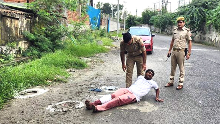 नोएडा फिल्मसिटी में मुठभेड़ के बाद छेनू गिरोह का शातिर बदमाश गिरफ्तार
