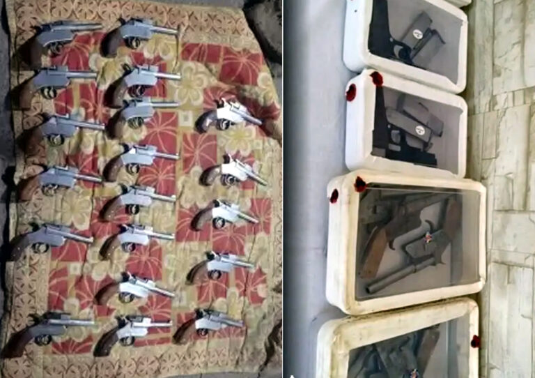 मेरठ में अवैध हथियार बनाने की फैक्ट्री पर पुलिस ने की छापेमारी, तीन गिरफ्तार