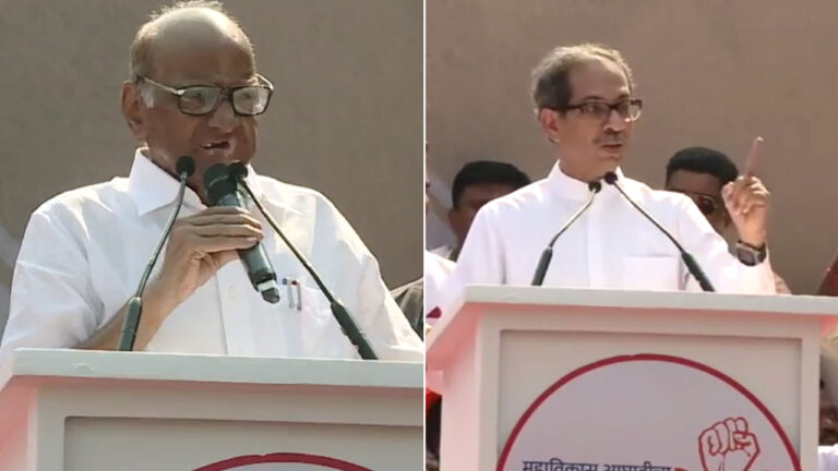 महाविकास अघाड़ी की महारैली