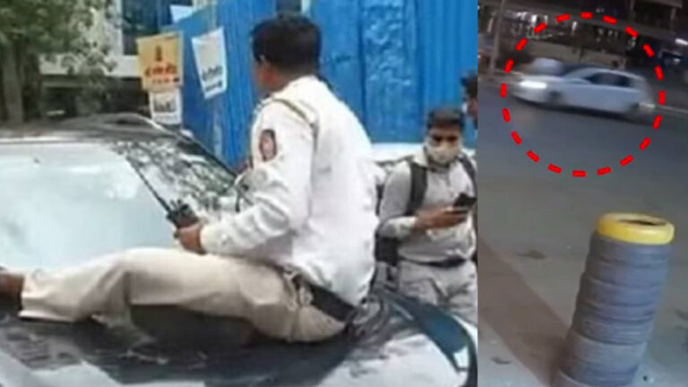 पालघर: ट्रैफिक कांस्टेबल को बोनट पर लेकर 1km घूमा कार ड्राइवर; हुआ गिरफ्तार