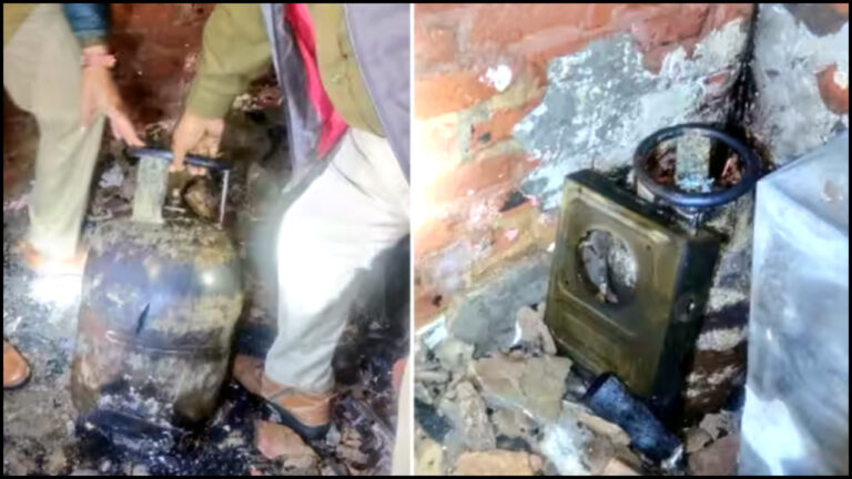 नोएडा में सिलेंडर फटने से लगी आग, दो बच्चों की जलकर मौत