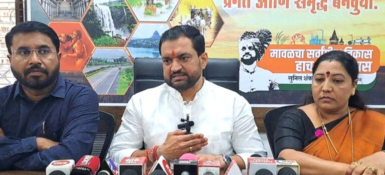 एनसीपी विधायक सुनील शेळके न्यूज़