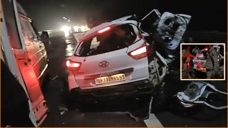 Badaun Road Accident