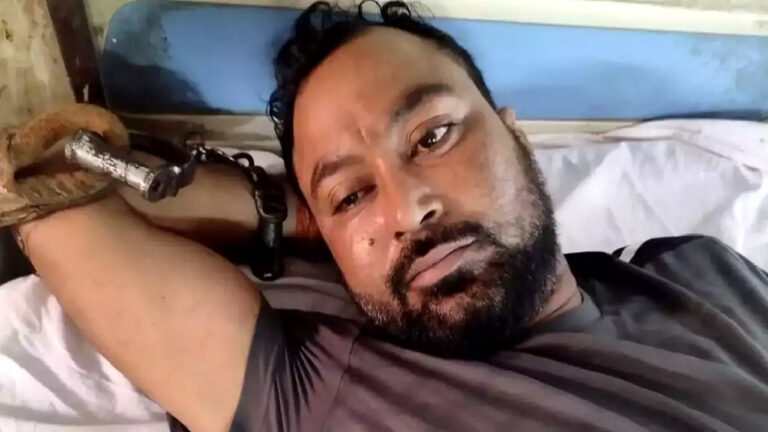 UP: आजमगढ़ के हिस्ट्रीशीटर सुजीत उर्फ भकोले को पुलिस ने एनकाउंटर के बाद किया गिरफ्तार