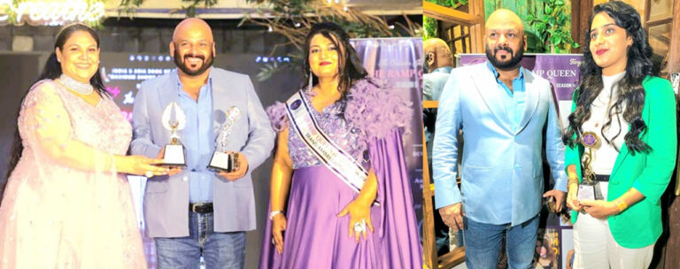 ‘द कॅलेंडर जर्नी’ व ‘द रैंप क्विन इंडिया सीजन 5’ द्वारा ‘रैंप अवार्ड’ से सम्मानित हुए दिलशाद एस. खान