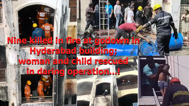 nampally fire accident news