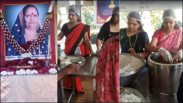 मुंबई: स्मृति दिवस पर कैंसर मरीजों को कराया गया पौष्टिक भोजन