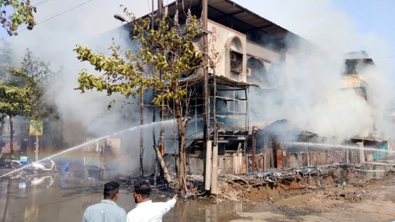 nalasopara hotel fire news