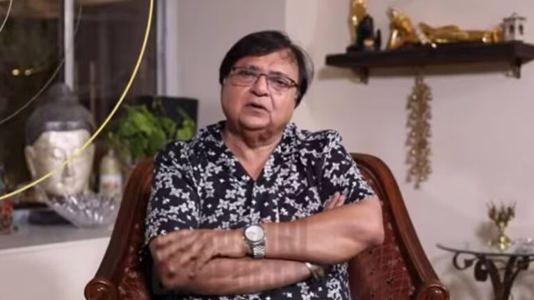 actor Rakesh Bedi and his wife