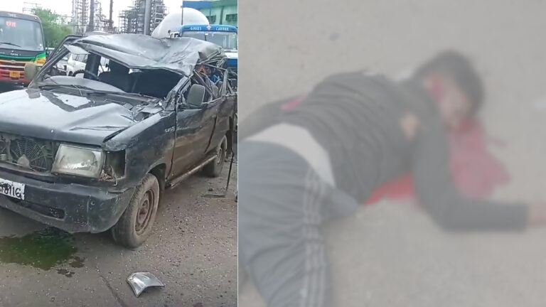 vashi naka road accident today
