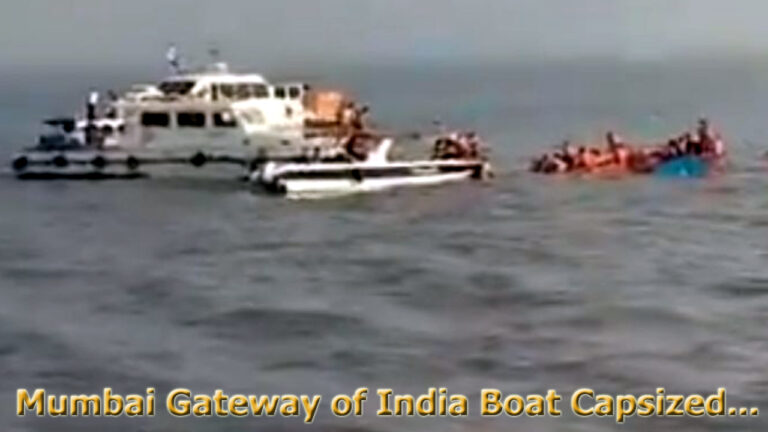 Mumbai Gateway of India Boat Capsized