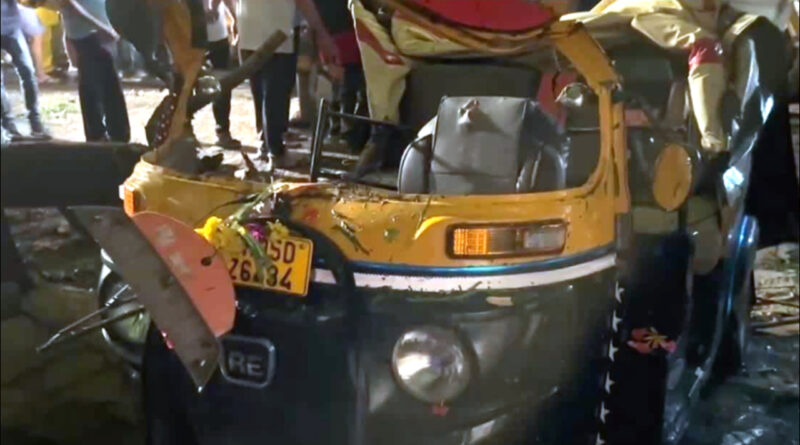 ठाणे में ऑटो रिक्शा पर पेड़ गिरने से एक की मौत, चालक घायल