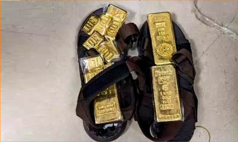 मुंबई एयरपोर्ट पर चप्पल में छिपाकर लाए गए 3.86 करोड़ रुपये के सोने के साथ चाडियन नागरिक गिरफ्तार
