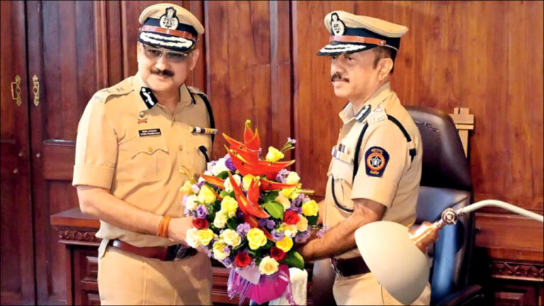 Deven Bharti takes charge as Mumbai Police Commissioner