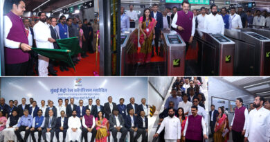 Maharashtra: सीएम फडणवीस ने किया मुंबई मेट्रो लाइन 3 के चरण 2ए का उद्घाटन