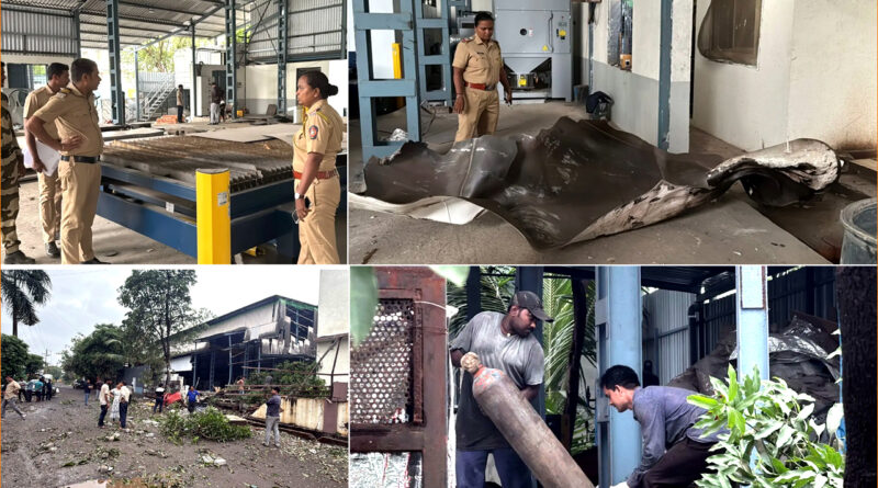 नायगांव में फैक्ट्री में नाइट्रोजन सिलेंडर विस्फोट, सुरक्षा पर उठे सवाल?