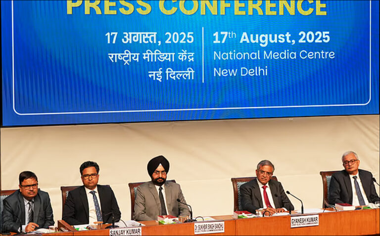 Chief Election Commissioner press confrence