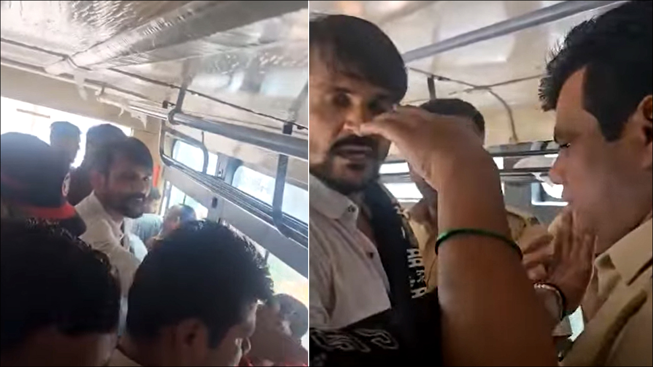 कल्याण कोर्ट परिसर में कैदियों ने पुलिस पर किया हमला