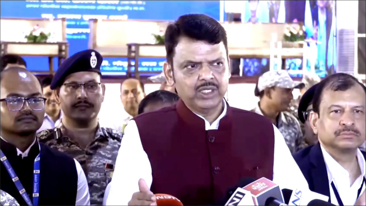 Devendra Fadnavis Media Interaction