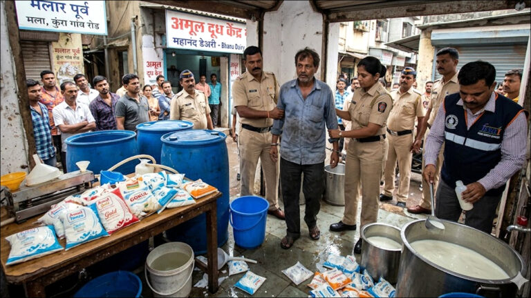 Mumbai: सावधान! मलाड में मिलावटी दूध के कारोबार का भंडाफोड़; एक गिरफ्तार