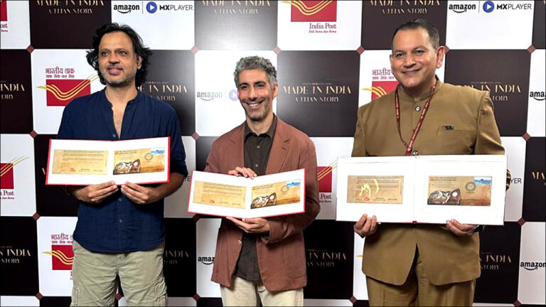 Mumbai: वेब सीरीज़ ‘मेड इन इंडिया: ए टाइटन स्टोरी 2026’ रिलीज़ के साथ डाक विभाग का स्पेशल कवर जारी!