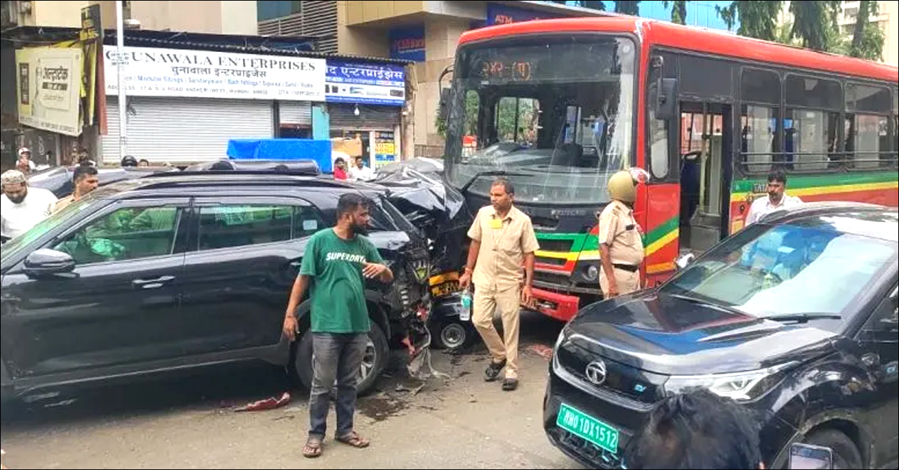 Mumbai: अंधेरी में बस की टक्कर: महिला डॉक्टर समेत कई लोग घायल; मामला दर्ज..