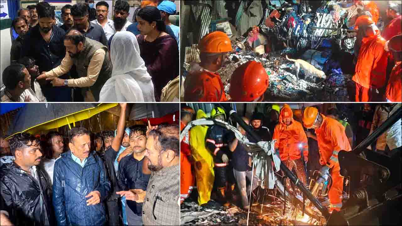 Mumbai Mankhurd Building Collapse News