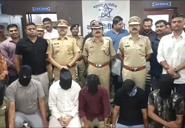 वसई में कंपनी पर कब्जे के लिए रची कारोबारी के हत्या की साजिश; 7 आरोपी UP से गिरफ्तार!