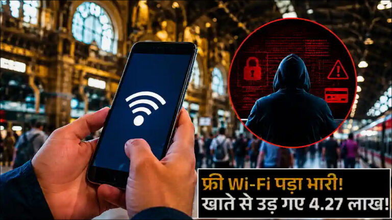 Mumbai: CSMT का फ्री Wi-Fi बना खतरा! साइबर ठगों ने मोबाइल पर फर्जी चालान भेजकर उड़ाए 4,27,264 रुपए!