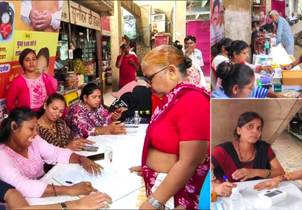 Mumbai: ‘सेवा संकल्प अभियान’ के तहत वार्ड क्र. 176 में Free Health Camp; 400 से ज्यादा मरीजों की जांच!