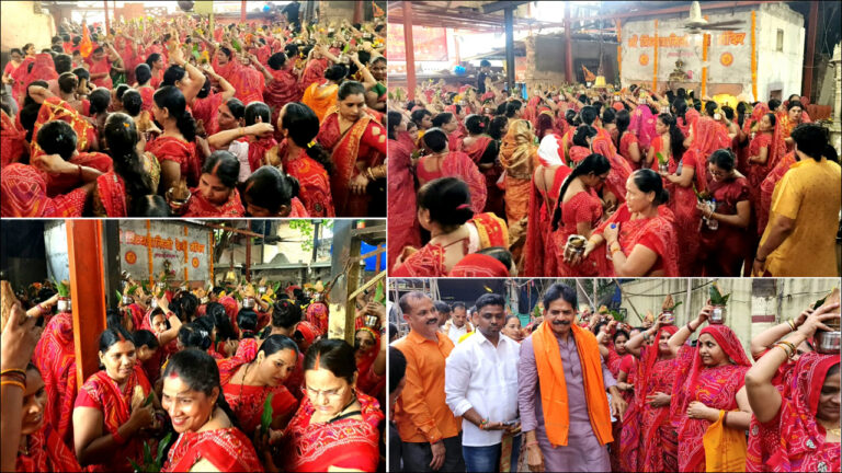 Mumbai: ‘मां विंध्यवासिनी देवी मंदिर’ की ओर से निकाली गई भव्य कलश यात्रा!