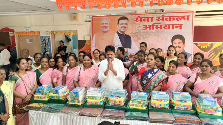 Mumbai: सायन-कोलीवाड़ा में ‘सेवा संकल्प’ अभियान के तहत आंगनवाड़ियों के विद्यार्थियों को पढ़ाई का सामग्री वितरण!