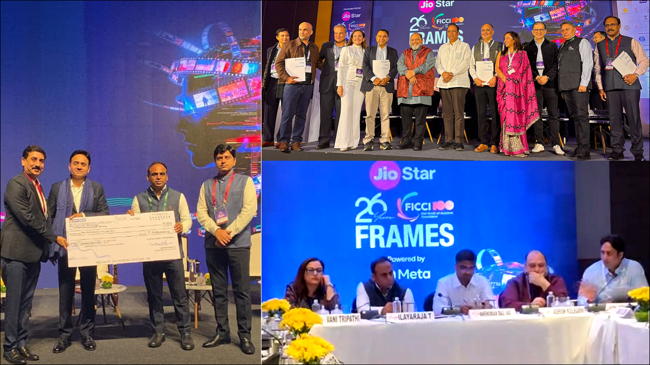 ‘FICCI FRAMES 2026’ में मध्यप्रदेश पर्यटन बोर्ड ने धर्मा प्रोडक्शन्स को दी ₹1.75 करोड़ की प्रोत्साहन राशि!